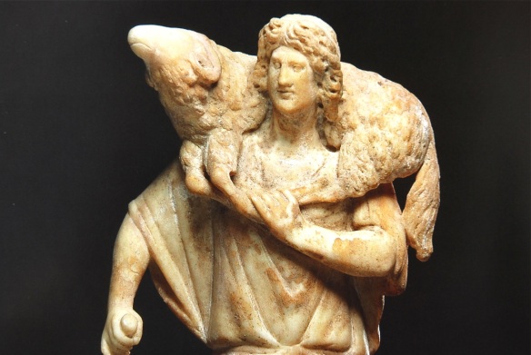 The Good Shepherd (Asia Minor, c. 390; Cleveland Museum of Art)