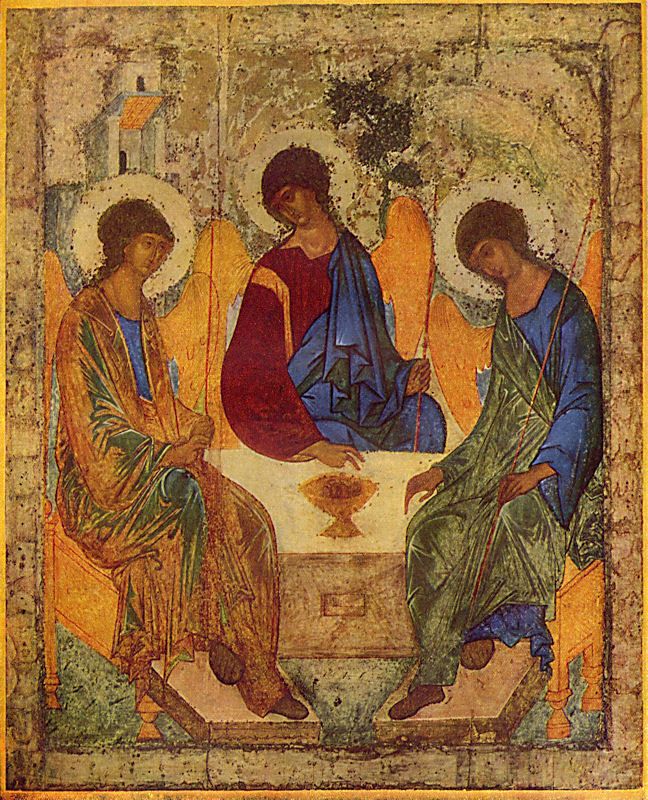 Andrei Rublev, The Holy Trinity (1425)