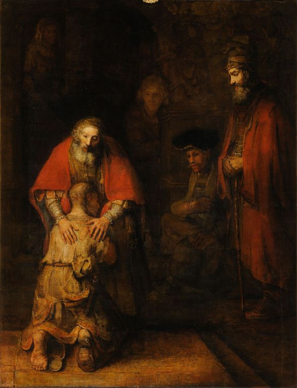 Rembrandt van Rijn, The Return of the Prodigal Son, c. 1661–1669 (Hermitage Museum, Saint Petersburg)